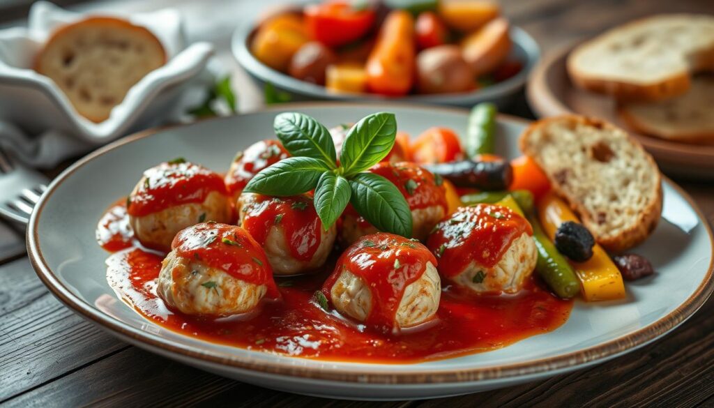 Chicken Parmesan Meatballs Serving Suggestions